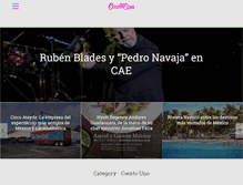 Tablet Screenshot of cientounorevista.com